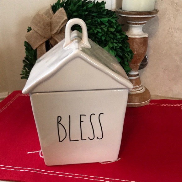 Rae Dunn Kitchen Nwt Rae Dunn Bless House Cookie Jar Canister